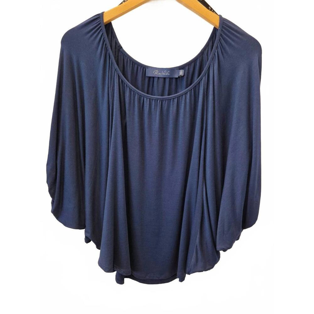 NEW VAVA women's james top in navy